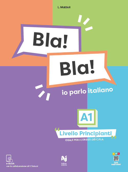 Cover of Bla! Bla! A1. Io parlo italiano. Livello principianti