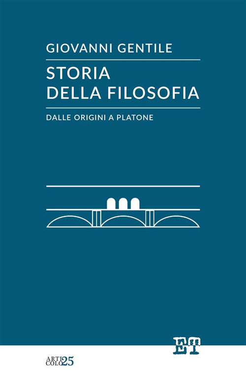 Cover of Storia della filosofia dalle origini a Platone