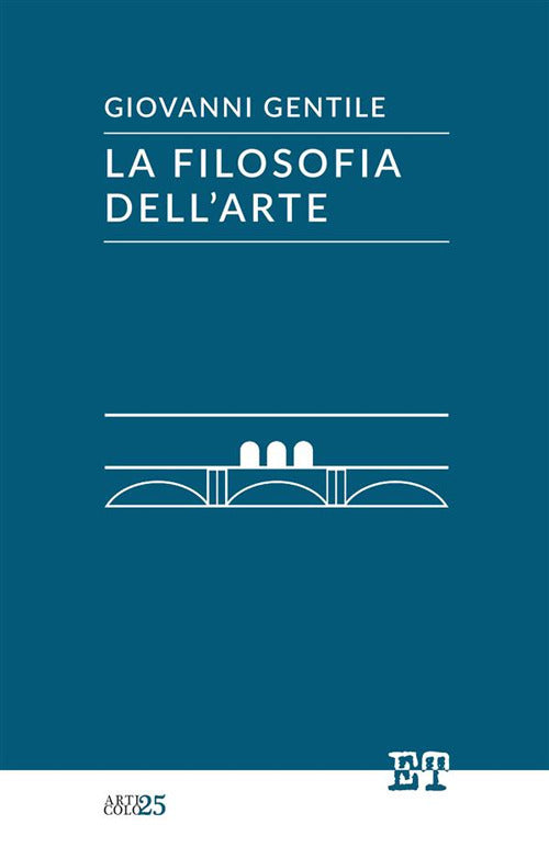 Cover of filosofia dell'arte
