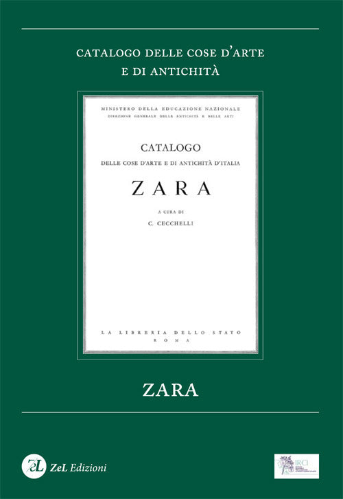 Cover of Zara. Catalogo delle cose d'arte e di antichità