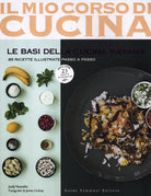 Cover of basi della cucina indiana. 85 ricette illustrate passo a passo. Include 25 ricette ayurvediche