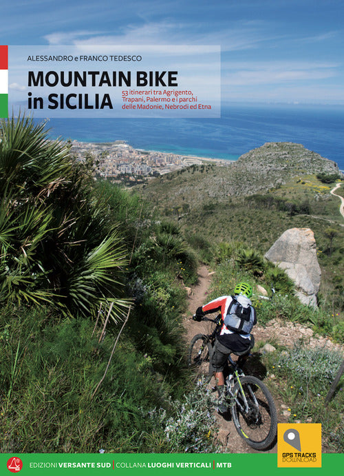 Cover of Mountain bike in Sicilia. 69 itinerari nella Sicilia occidentale. Ediz. italiana e tedesca