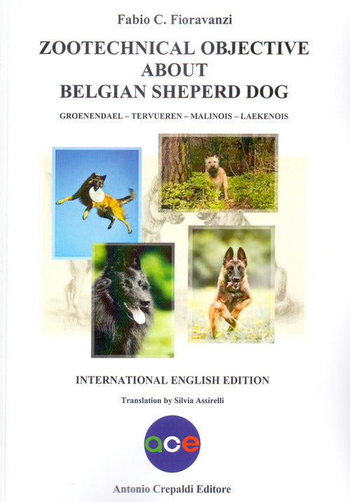 Cover of Zootechnical objective about belgian sheperd dog. Groenendael Tervueren Malinois Laekenois