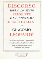 Cover of Discorso sopra lo stato presente dei costumi degl'italiani