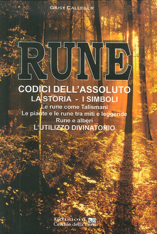 Cover of Rune. Codici dell'Assoluto. La storia, i simboli