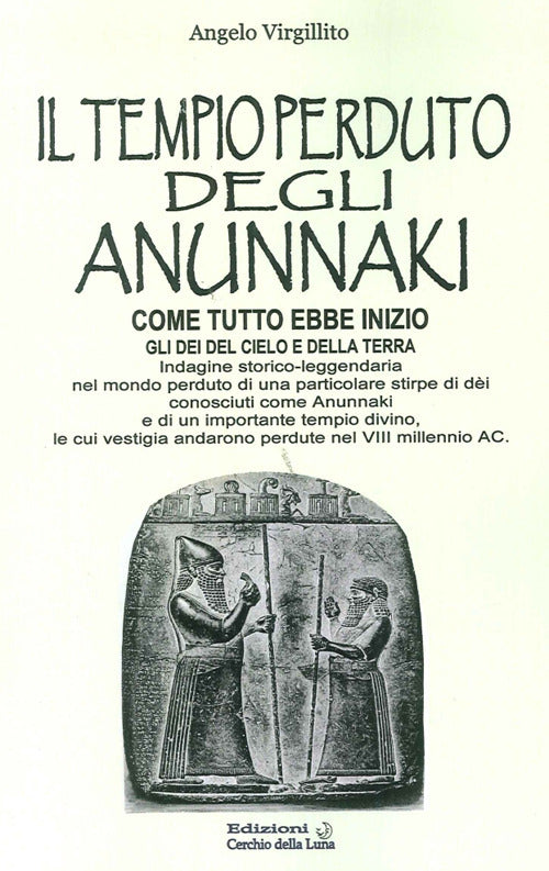 Cover of tempio perduto del annunaki