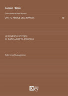 Cover of diverse ipotesi di bancarotta propria
