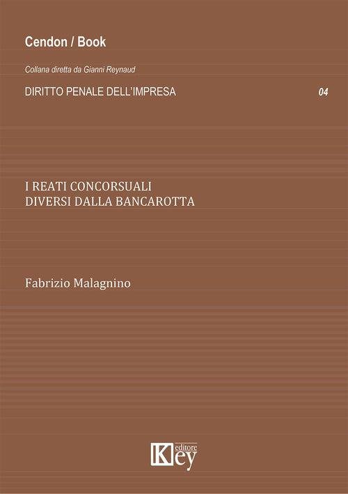 Cover of reati concorsuali diversi dalla bancarotta