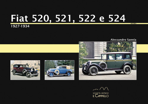 Cover of Fiat 520, 521, 522 e 524. 1927-1934