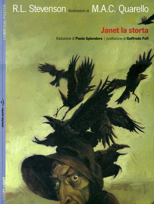 Cover of Janet la storta. Con poster