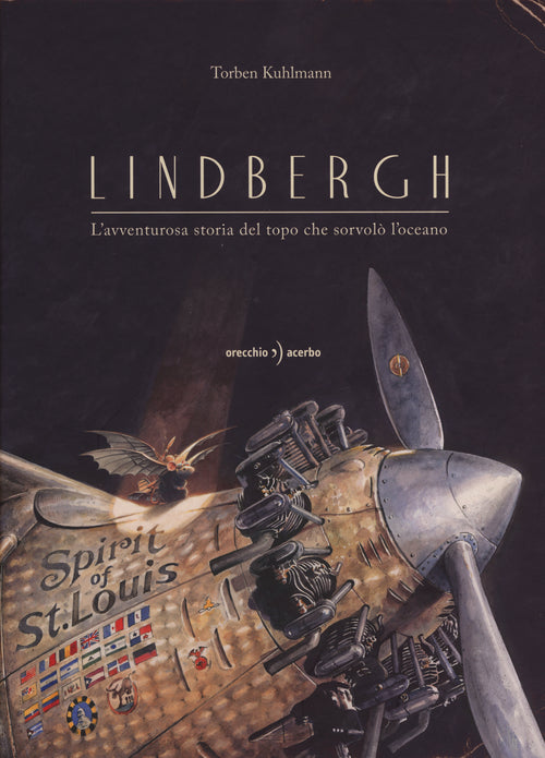 Cover of Lindbergh. L'avventurosa storia del topo che sorvolò l'oceano