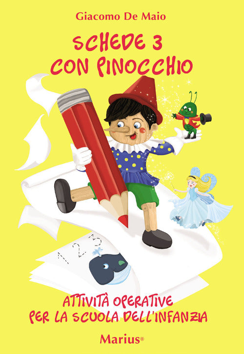Cover of Schede con Pinocchio. Attività operative per la Scuola dell'infanzia