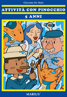 Cover of Attività con Pinocchio 5 anni