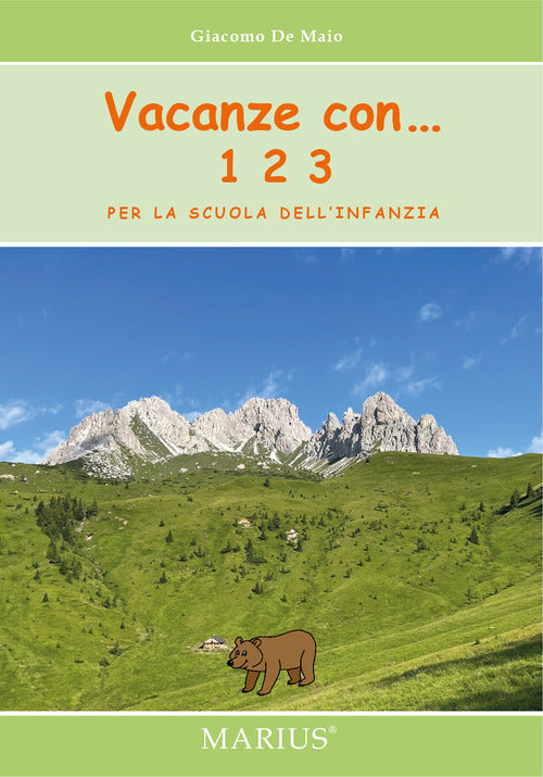 Cover of Vacanze con... 123. Per la scuola dell'infanzia