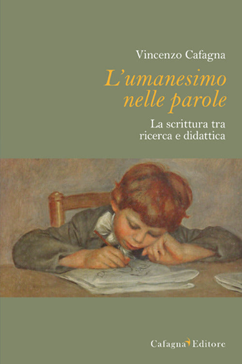 Cover of umanesimo nelle parole. La scrittura tra ricerca e didattica