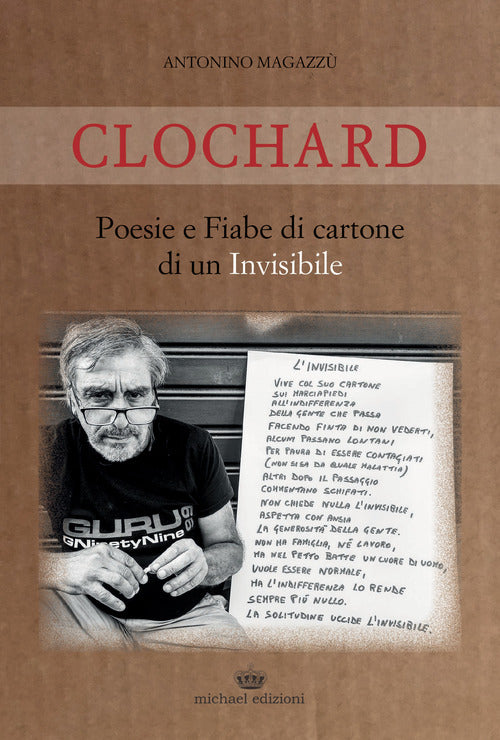 Cover of Clochard. Poesie e fiabe di cartone di un invisibile