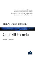 Cover of Castelli in aria. Pensieri e aforismi