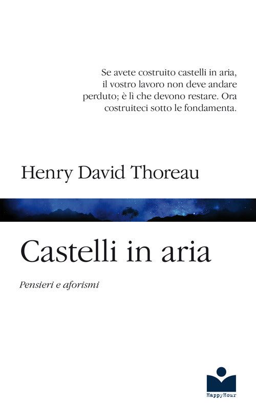 Cover of Castelli in aria. Pensieri e aforismi