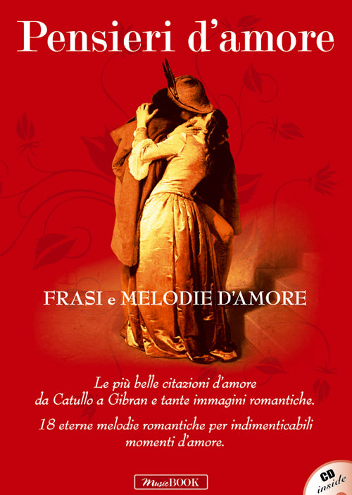 Cover of Pensieri d'amore. Frasi e melodie d'amore