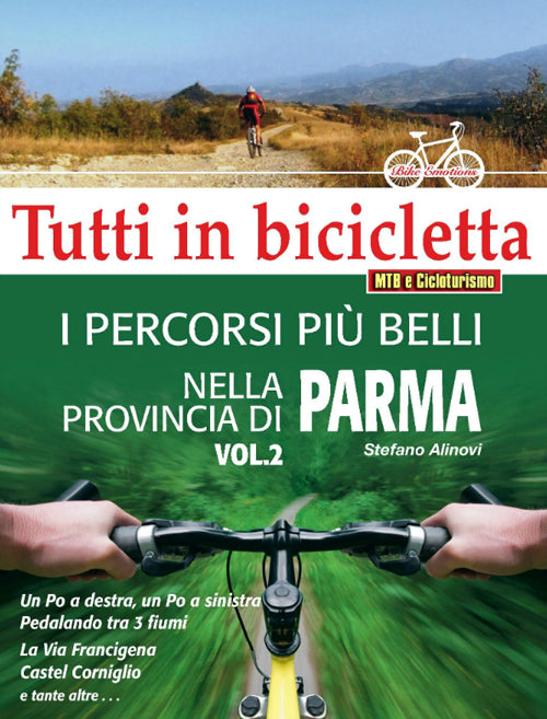 Cover of percorsi più belli nella provincia di Parma