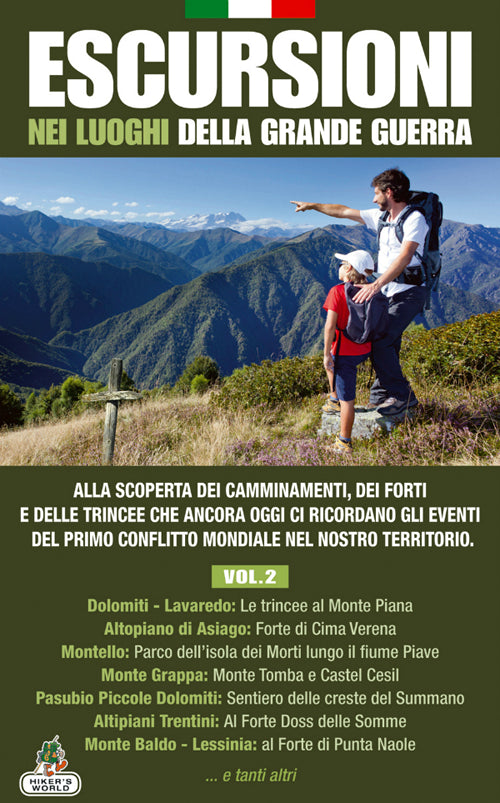Cover of Escursioni nei luoghi della grande guerra