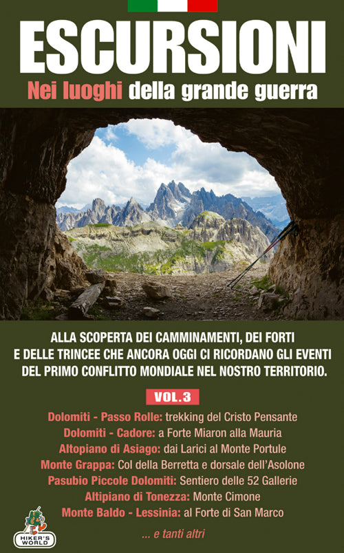 Cover of Escursioni nei luoghi della grande guerra