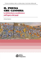 Cover of poema che cammina. La letteratura cavalleresca nell'opera dei pupi