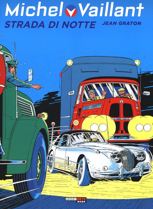 Cover of Strada di notte. Michel Vaillant
