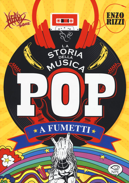 Cover of storia della musica pop a fumetti