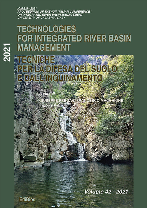 Cover of Technologies for integrated river basin management-Tecniche per la difesa del suolo e dall'inquinamento. 42° corso