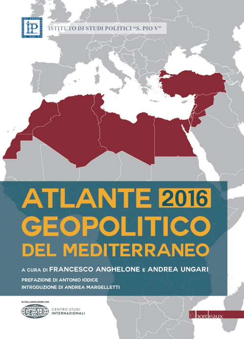 Cover of Atlante geopolitico del Mediterraneo 2016