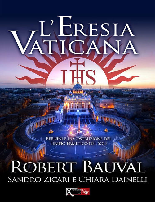 Cover of eresia vaticana. Lorenzo Bernini e la costruzione del Tempio ermetico del sole a Roma