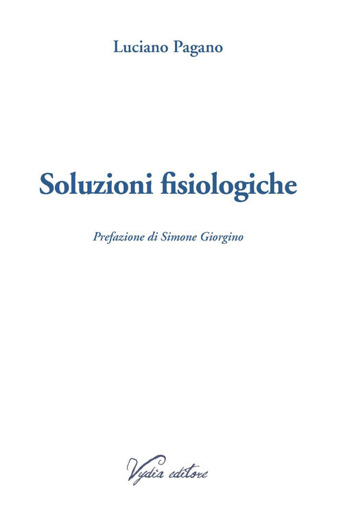 Cover of Soluzioni fisiologiche