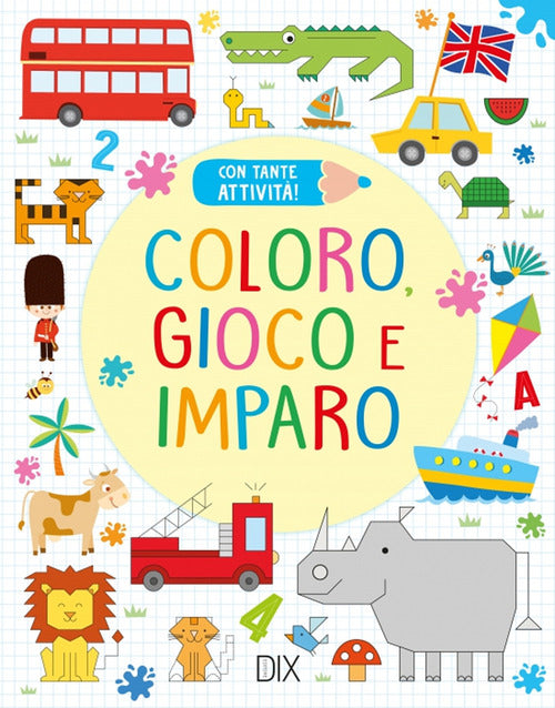 Cover of Coloro, gioco e imparo