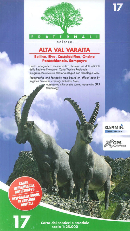 Cover of Carta n. 17. Alta val Varaita
