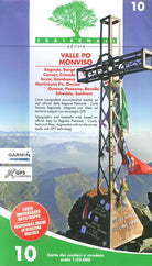 Cover of Carta n. 10. Valle Po, Monviso. Carta dei sentieri e stradale 1:25.000