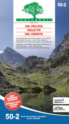 Cover of Carta n. 50.2. Val Pellice, Valle Po, Val Varaita. Carta dei sentieri e stradale scala 1:50.000