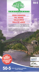 Cover of Carta n. 50-5. Gran Paradiso, Val Soana, Valle Orco, Valli di Lanzo 1:50.000