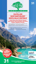 Cover of Carta n. 31. Valpelline, Saint-Barthélemy, Aosta 1:25.000