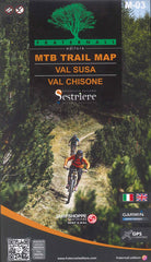 Cover of Val Susa. Val Chisone. MTB trail map. Ediz. italiana e inglese