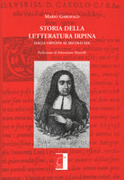 Cover of Storia della letteratura irpina. Dalle origini al secolo XIX