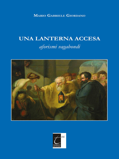 Cover of lanterna accesa. Aforismi vagabondi