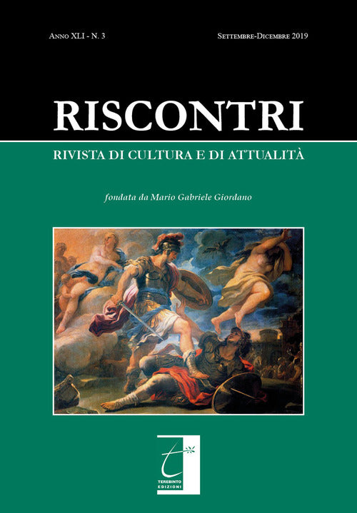 Cover of Riscontri. Rivista di cultura e di attualità