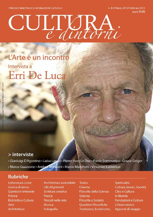 Cover of Cultura e dintorni. Periodico bimestrale di informazione culturale