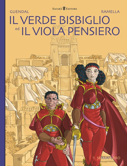 Cover of verde bisbiglio ed il viola pensiero. Serraferro