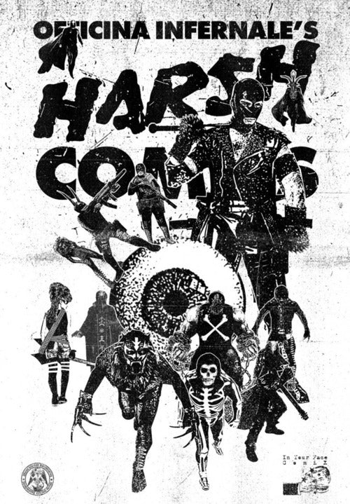 Cover of Officina Infernale's Harsh Comics