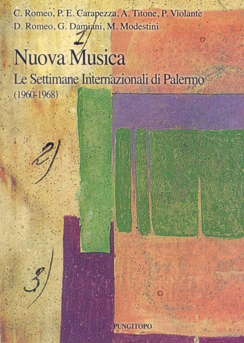 Cover of Nuova musica. Le settimane internazionali di Palermo (1960-1968)