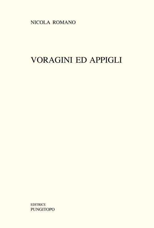 Cover of Voragini ed appigli