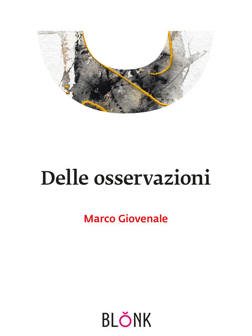 Cover of Delle osservazioni