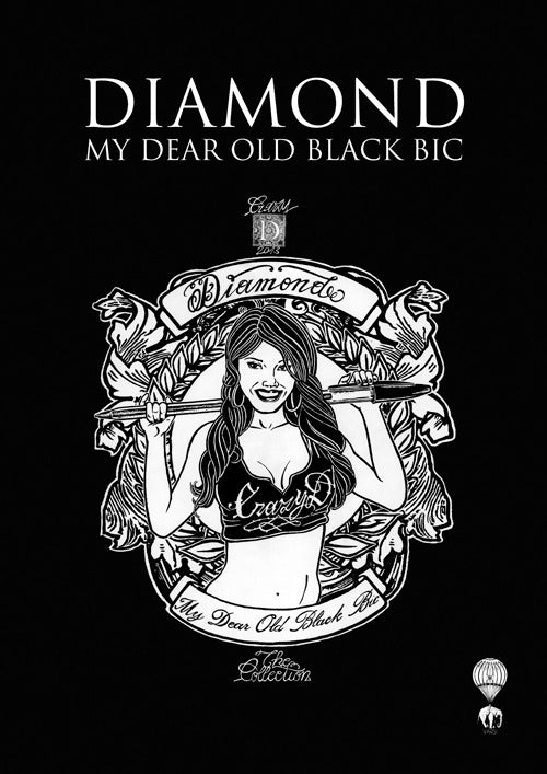 Cover of Diamond. My dear old black bic